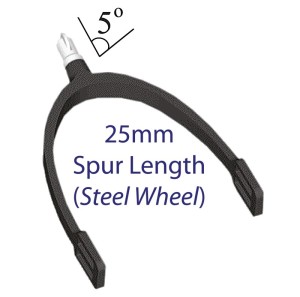 Easy Spur Steel Wheel 25 mm